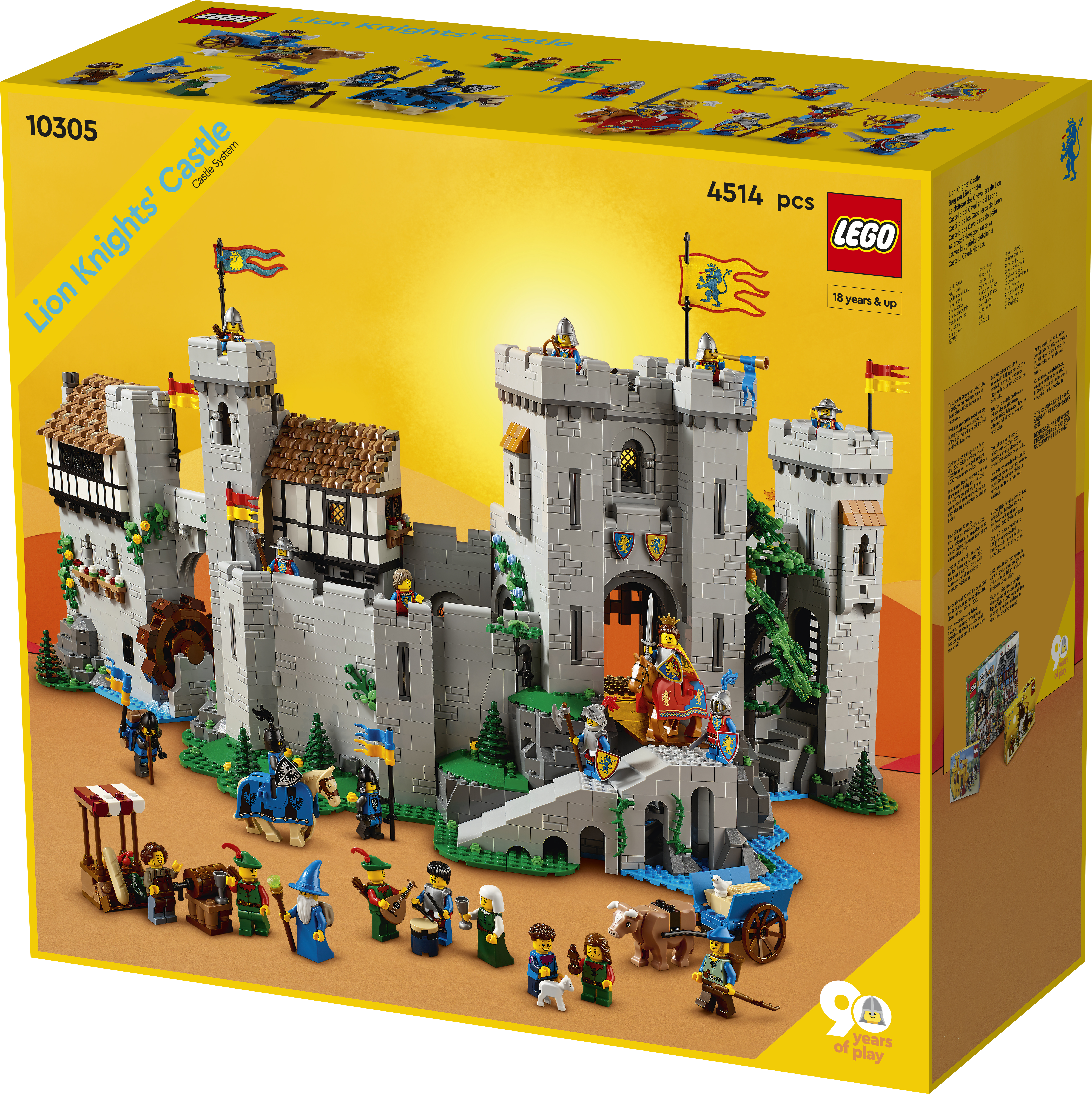 LEGO announces 90th anniversary 10305 Lion Knights Castle Brickset